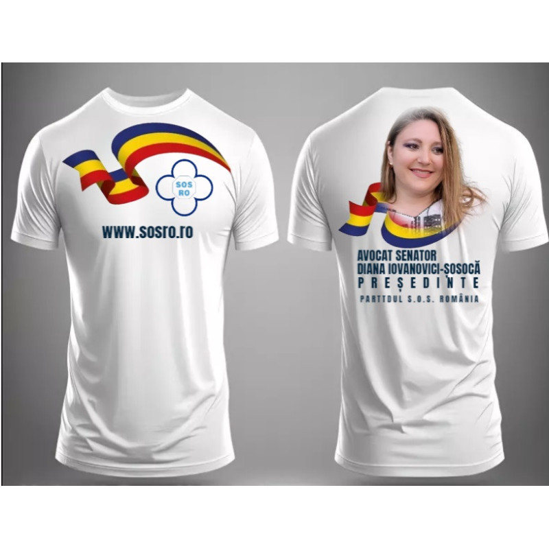 Tricou Diana Iovanovici-Șoșoacă model 2