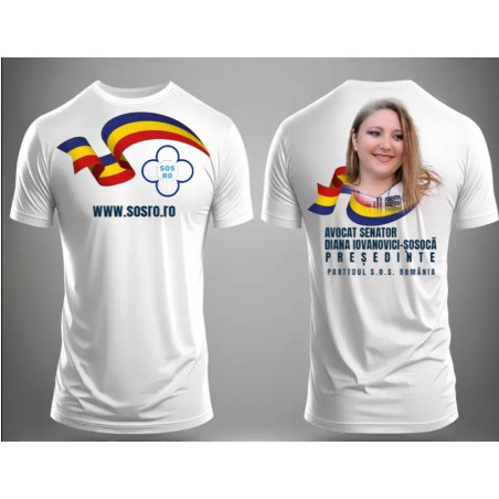 Tricou Diana Iovanovici-Șoșoacă model 2