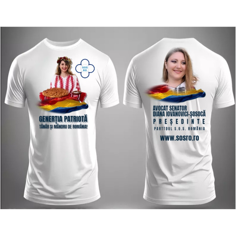 Tricou Diana Iovanovici-Șoșoacă model 3