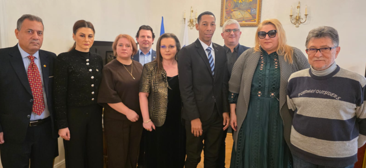 COMUNICAT DE PRESĂ: Întrevedere oficială cu noul ambasador al Republicii Cuba, Alexander Valentín Rodríguez Salazar
