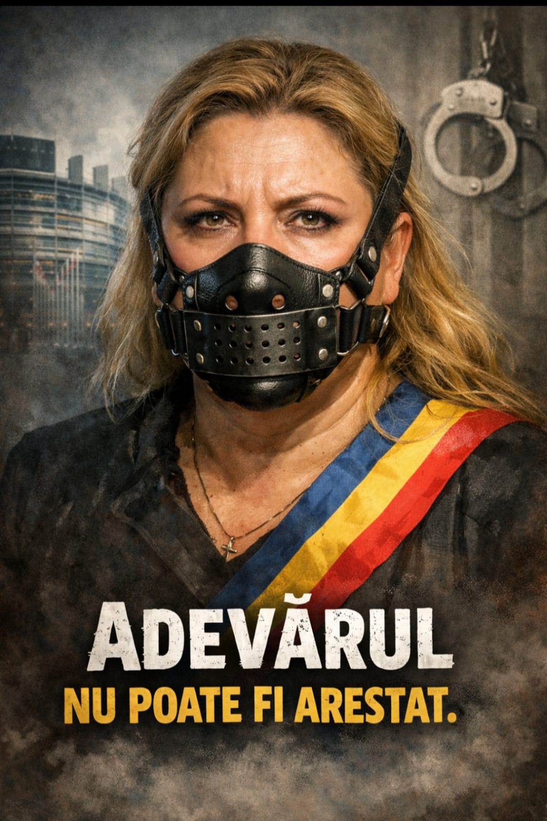Diana Iovanovici-Şoșoacǎ: „NU FUG, NU TAC, NU MĂ PLEC: ADEVĂRUL NU POATE FI ARESTAT.