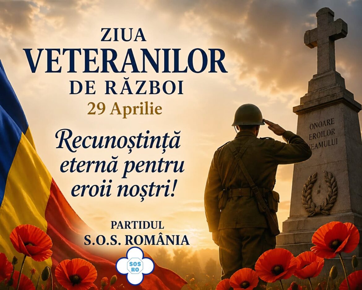 De Ziua Veteranilor de Război aducem un pios omagiu pentru sfinții de ieri şi rǎcnim de durere pentru țara de azi