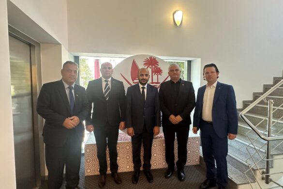 O delegație de parlamentari ai Partidului S.O.S. România a semnat în Registrul de Condoleanțe la Ambasada Statului Qatar