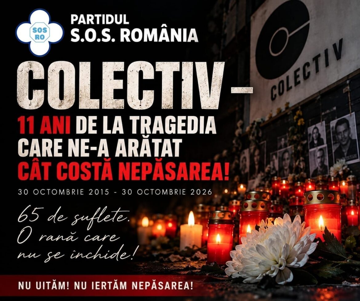 11 ani de la Colectiv. Tragedia care dovedește că sistemul ticăloșit și globalist folosește moartea pentru a-și conserva puterea!
